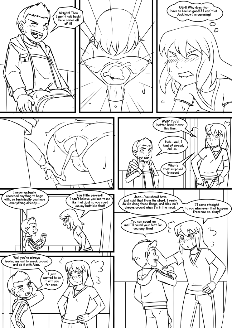 Butt Sextortion Page 4 Sketch