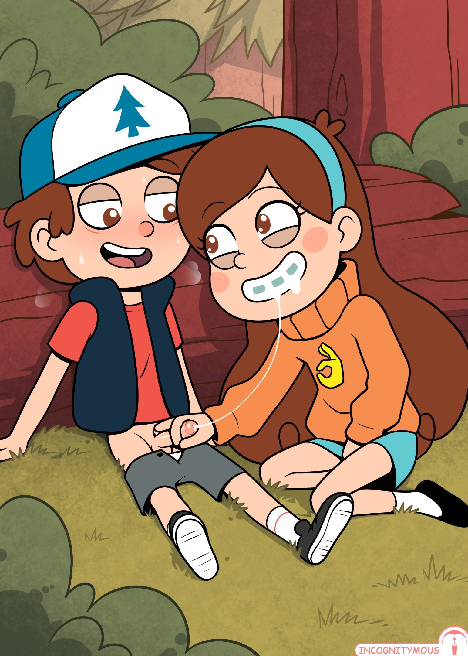 Dipper and Mabel After-BJ.