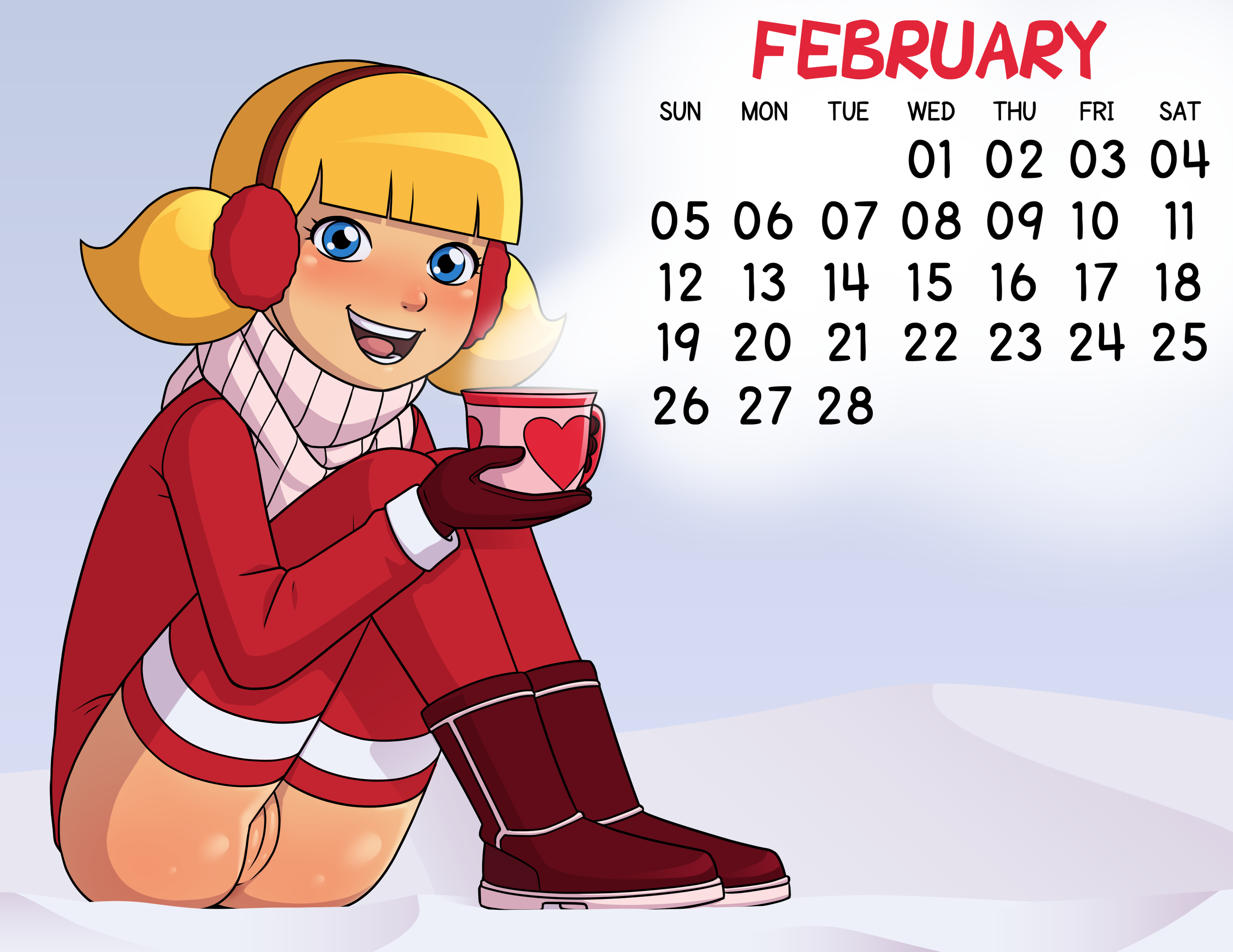 Loli Club Calendar 02 February Penny