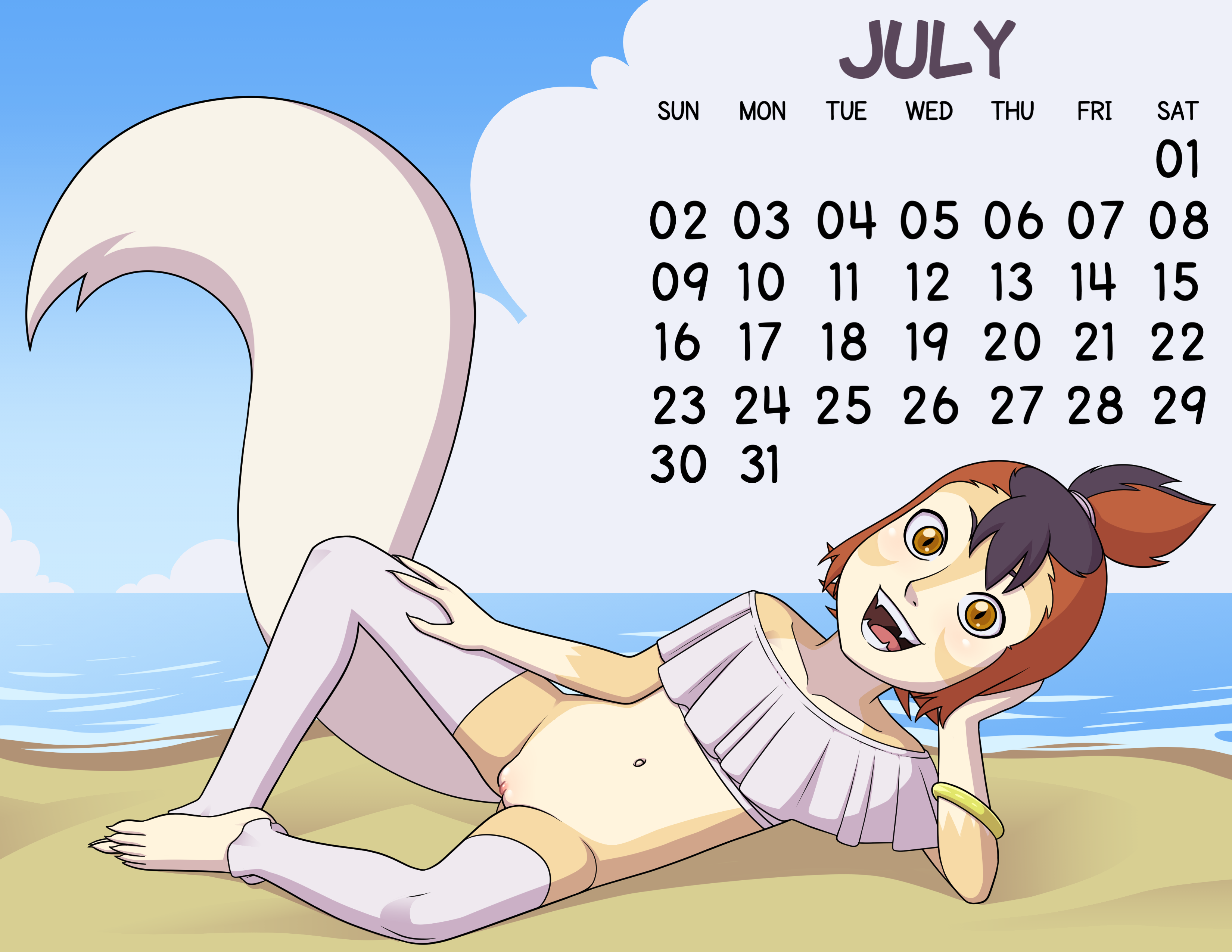 Loli Club Calendar 07 July Wilykit