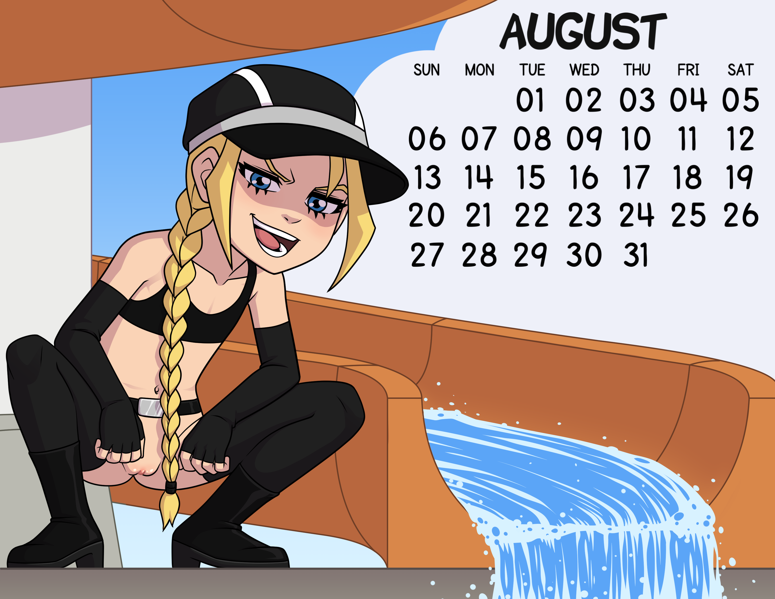 Loli Club Calendar 08 August Cindy